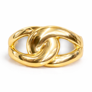 Elegant Gold Statement Earring