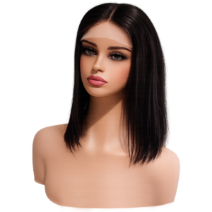100% Human Hair Bob 12, 5×5 Closure Glueless